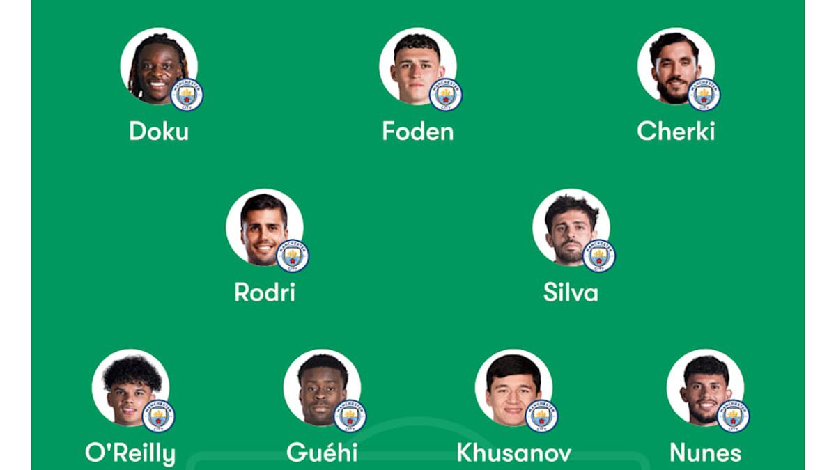  Phil Foden is restored to the City team. | FotMob 