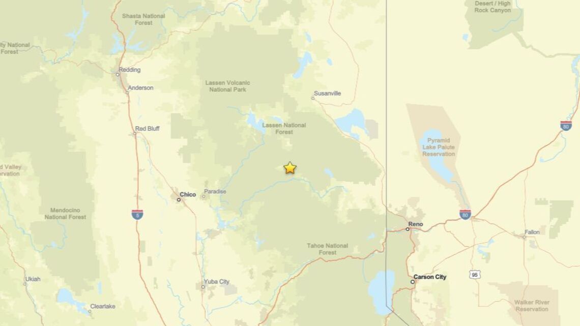 Sept. 13: Earthquake measuring 2.0 struck region close to East Quincy, CA 