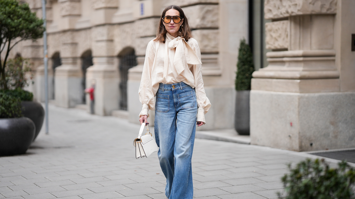 Women 40+ Are Grabbing These Balloon-Sleeve Blouses That Conceal Batwings 