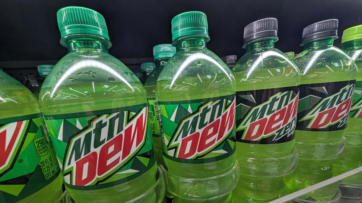  There have been dozens of Mountain Dew flavor variants. Shutterstock