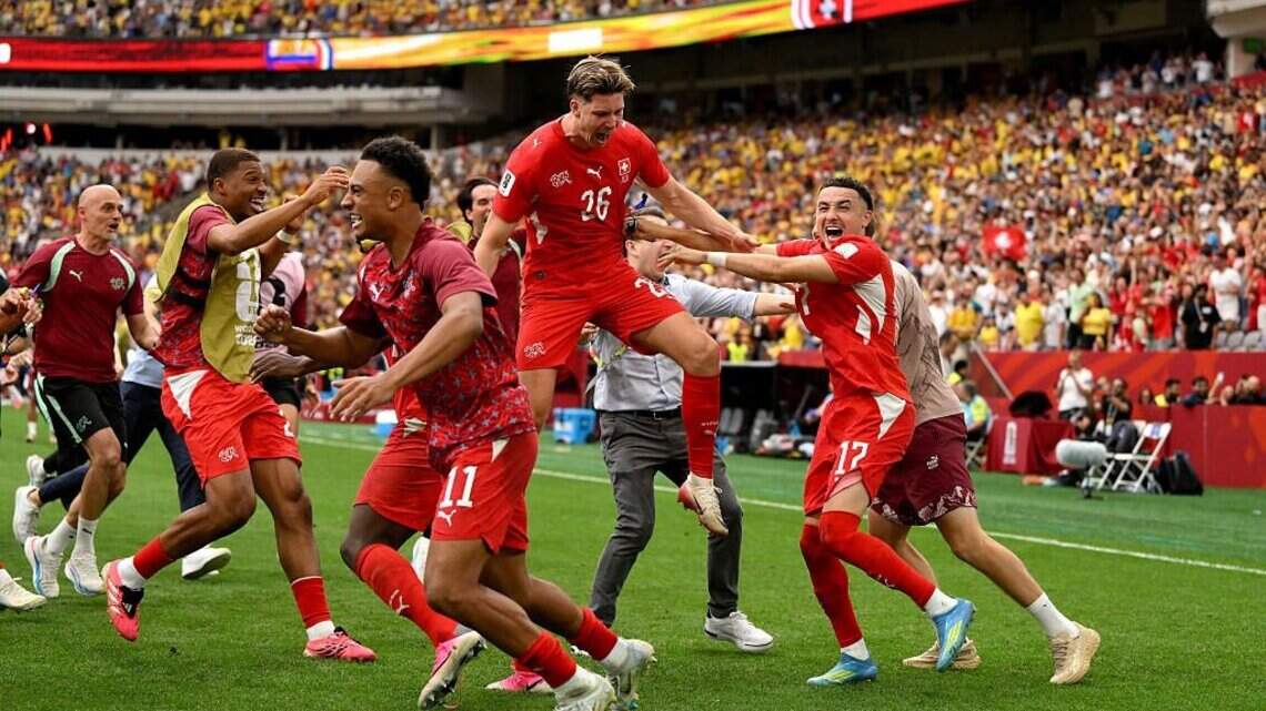 Switzerland edges Colombia on PKs to make first World Cup quarterfinal since 1954
