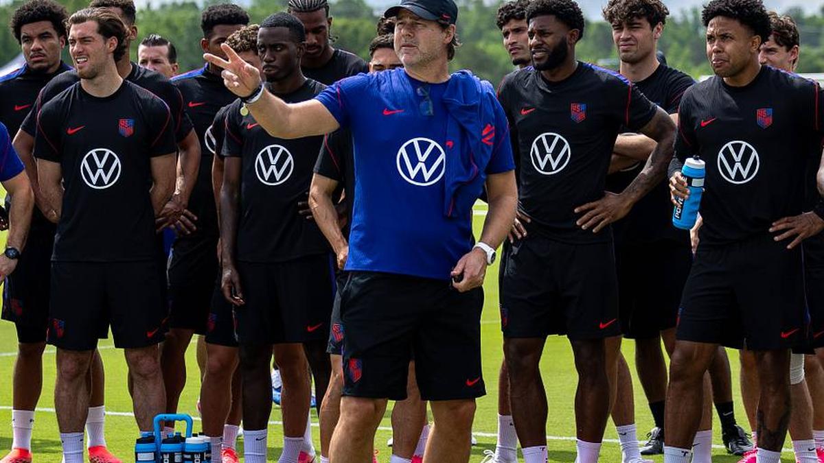  The USMNT is in Atlanta preparing for Sunday's friendly in Charlotte. | John Dorton/USSF/Getty Images 
