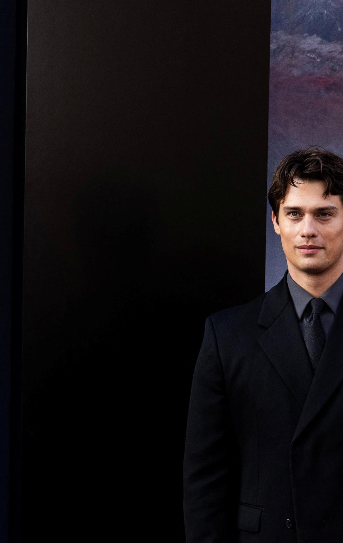 Nicholas Galitzine attends the Los Angeles world premiere for ''Masters of the Universe'' at The Egyptian Theatre Hollywood in Los Angeles, California, U.S., May 18, 2026.  REUTERS/Aude Guerrucci