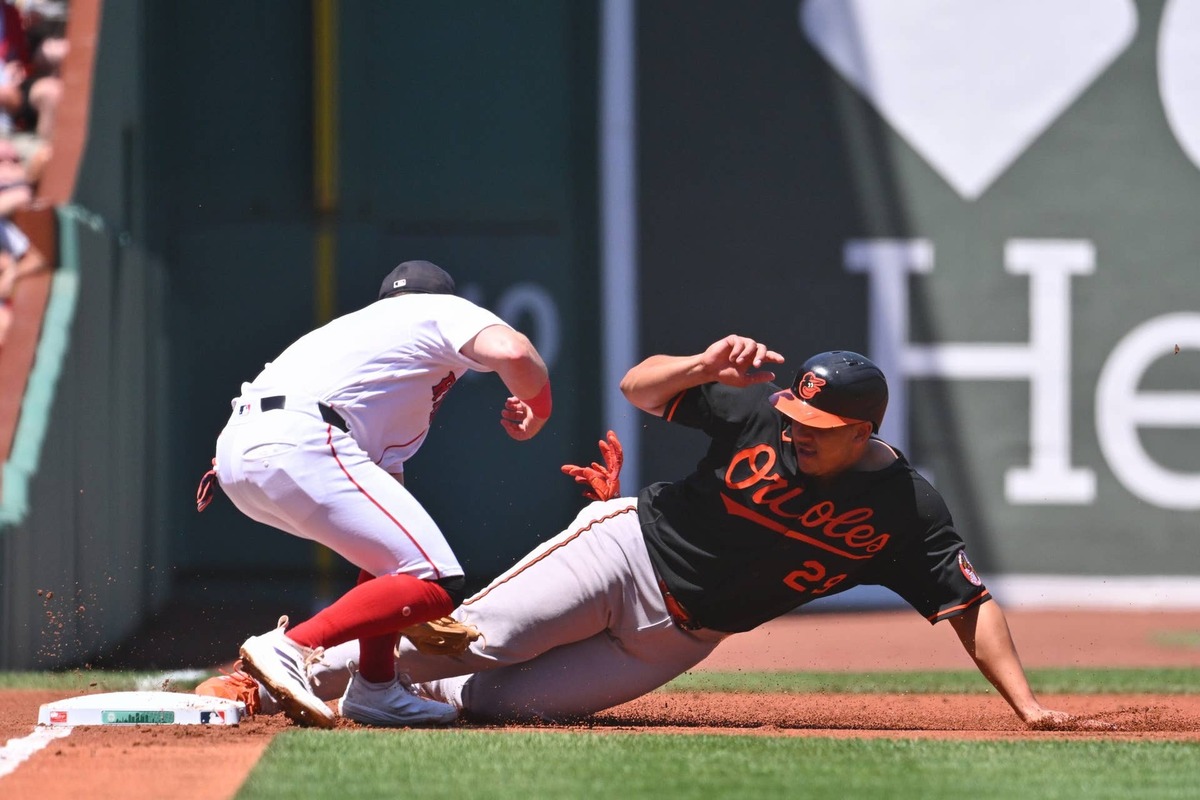  Baltimore Orioles catcher Samuel Basallo (29) © Eric Canha-Imagn Images