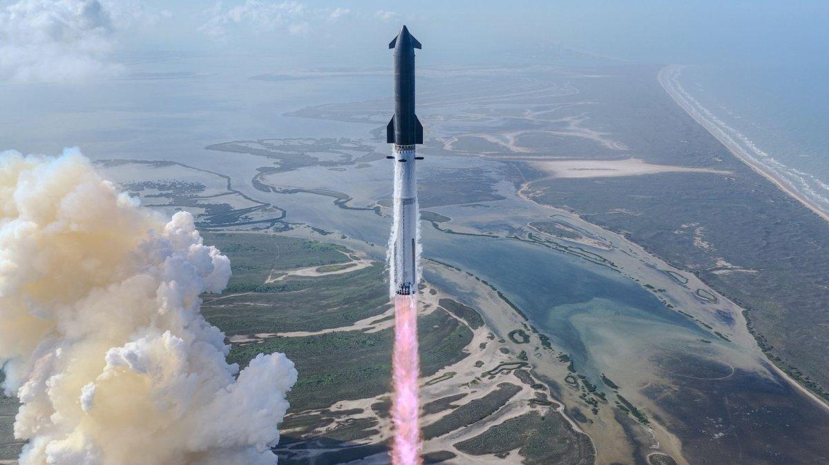 SpaceX's Starship successfully launches Friday atop the Super Heavy V3 booster from Starbase in Boca Chica, Texas. The Federal Aviation Administration has ordered SpaceX to investigate a "mishap" with one of the boosters after the launch. File Photo courtesy SpaceX