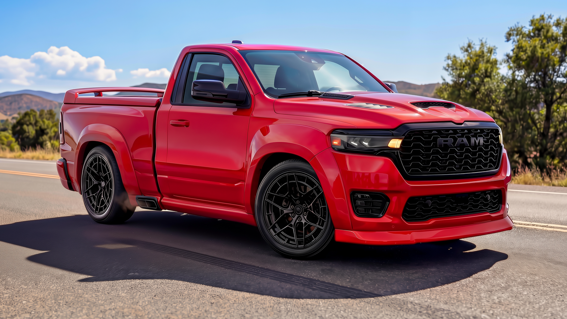 Whoa, The 2027 Ram Rumble Bee Looks Even Better As A Regular Cab 