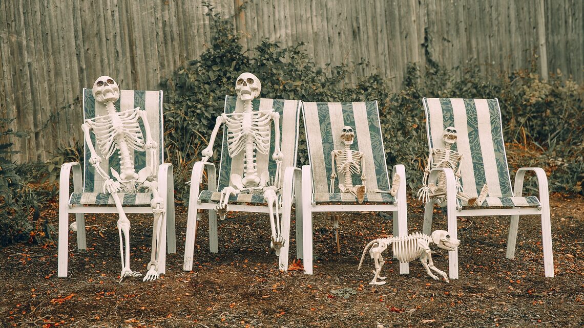 8 Massive Skeletons to Decorate Your Yard for Halloween-All $100 or Less 