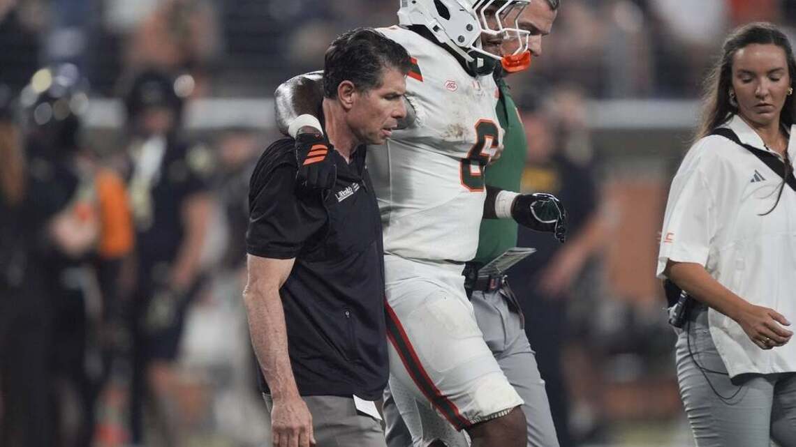 Miami RB Marty Brown, WR Joshua Moore out for season