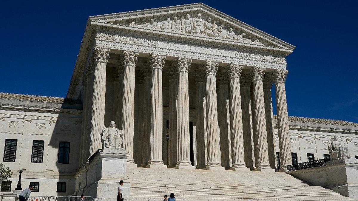 FILE PHOTO: A general view of the U.S. Supreme Court building in Washington, D.C., U.S., May 12, 2026. REUTERS/Elizabeth Frantz/File Photo