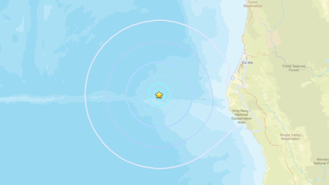 Update: Earthquake shakes region close to Petrolia, CA on Sept. 29 - 4.8 magnitude reported 