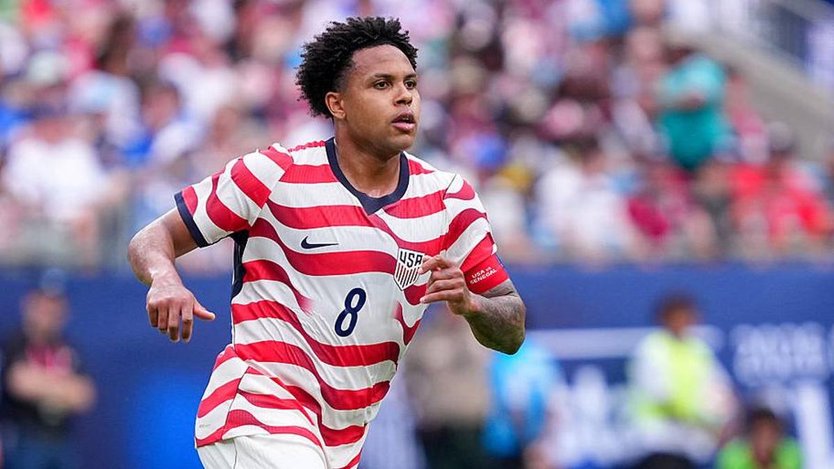  Weston McKennie is anticipated to be a major factor in any USMNT success this summer. | Robin Alam/ISI Photos via Getty Images 