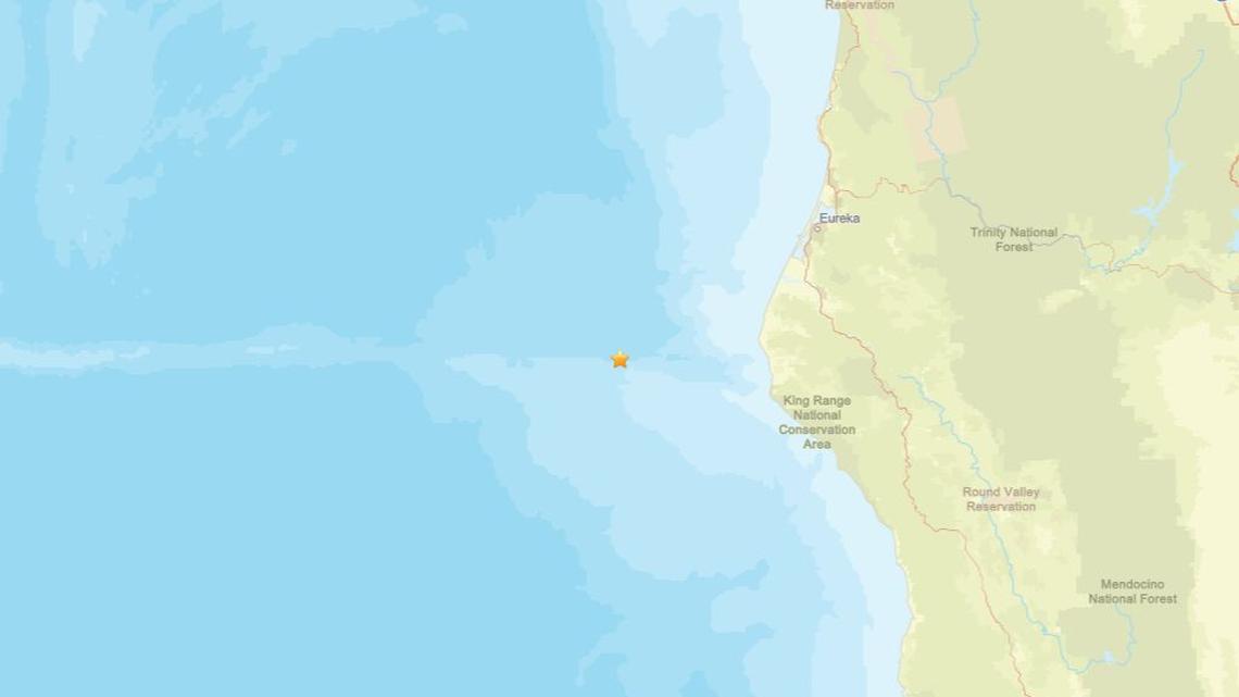 Update: 2.8 magnitude earthquake detected near Petrolia, CA on March 21 
