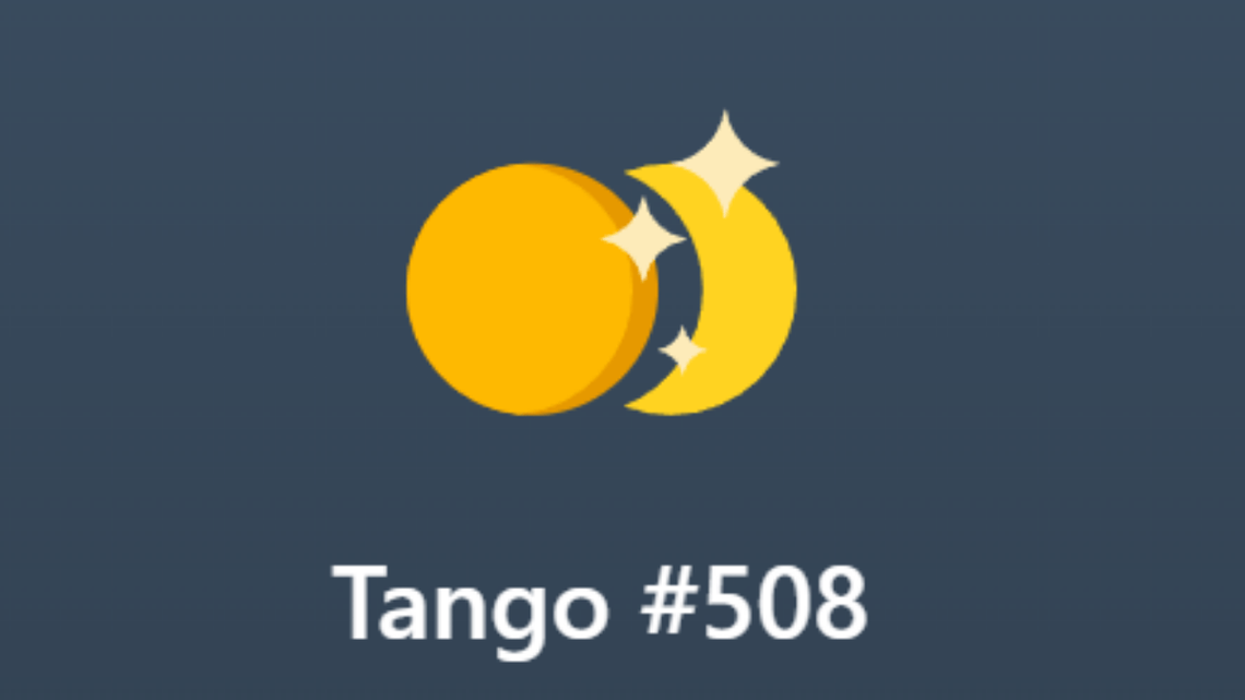 Today's Tango #508 LinkedIn Answer (February 27, 2026) 