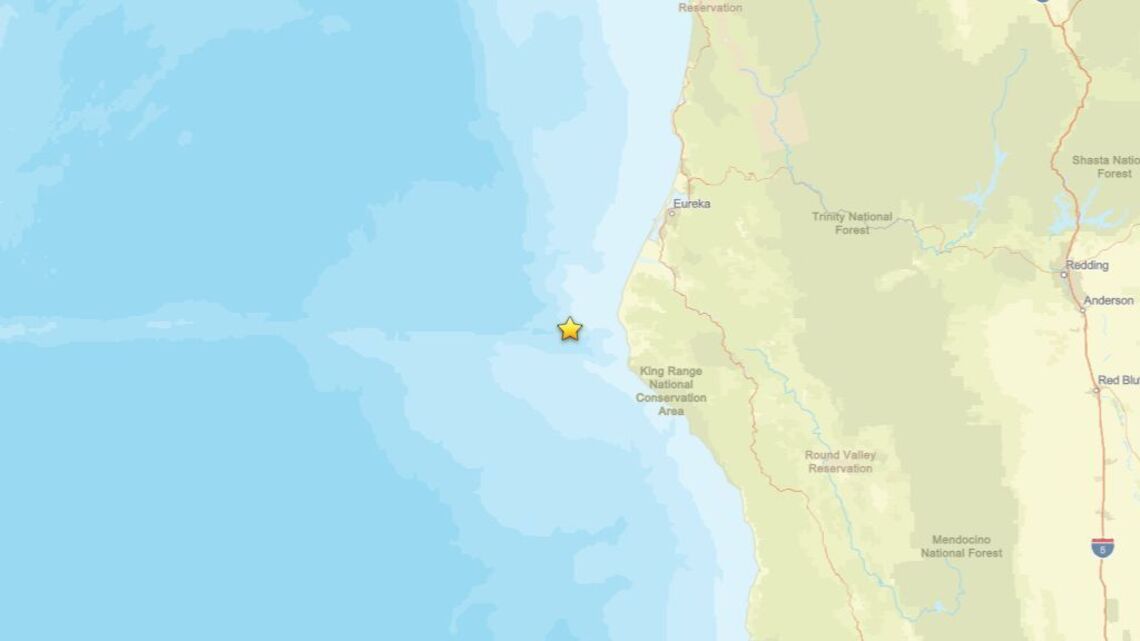 Earthquake measuring 2.1 shakes area close to Petrolia, CA on Aug. 22 