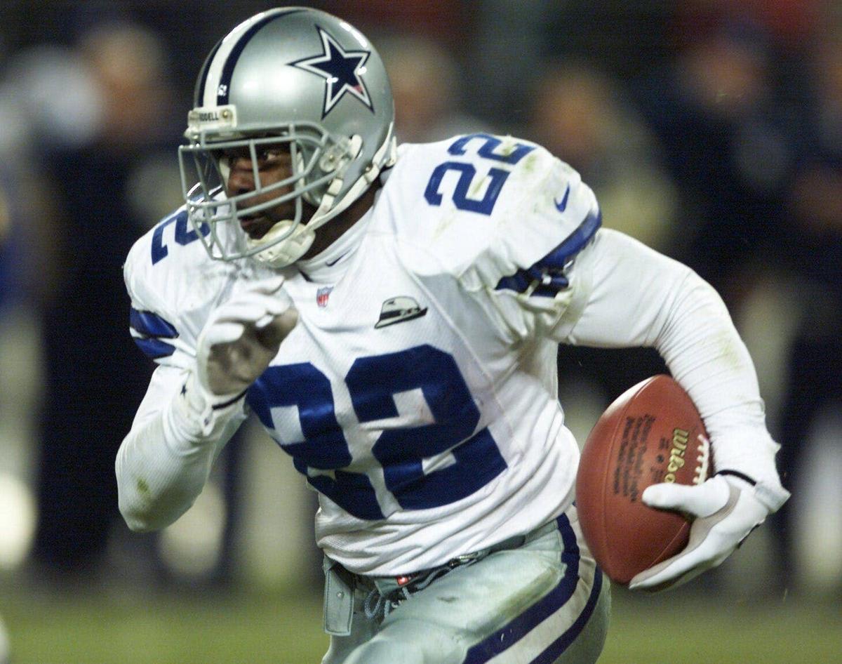  Emmitt Smith won three Super Bowls with the Dallas Cowboys, but they haven't taken home a Lombardi Trophy since. (USA TODAY) Imagn Images