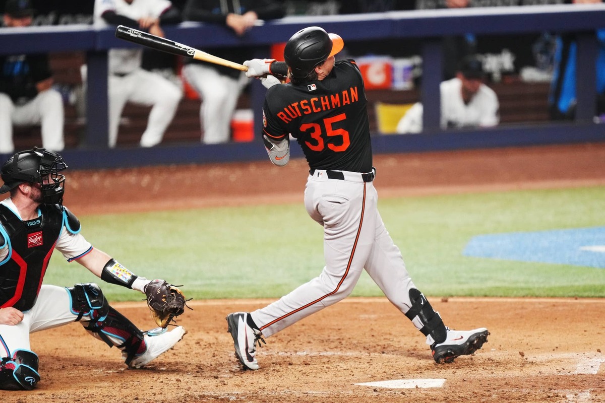  Adley Rutschman's underlying contact quality remained strong despite disappointing traditional offensive numbers during May. Jim Rassol-Imagn Images