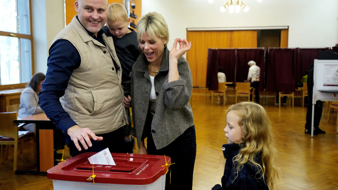 Latvia PM's United List ahead in election, exit poll shows 
