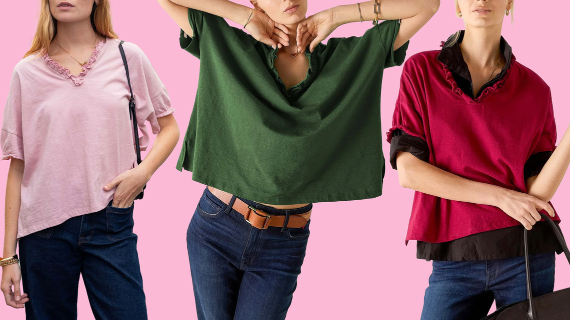 I'm Over Basic Tees - This $89 Ruffle Top Makes Any Outfit Look Better 