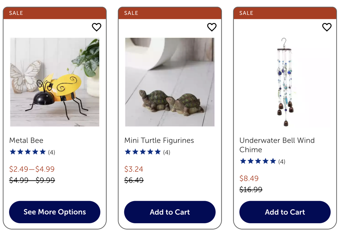 An example of on-sale Hobby Lobby merchandiseCredit: Hobby Lobby
