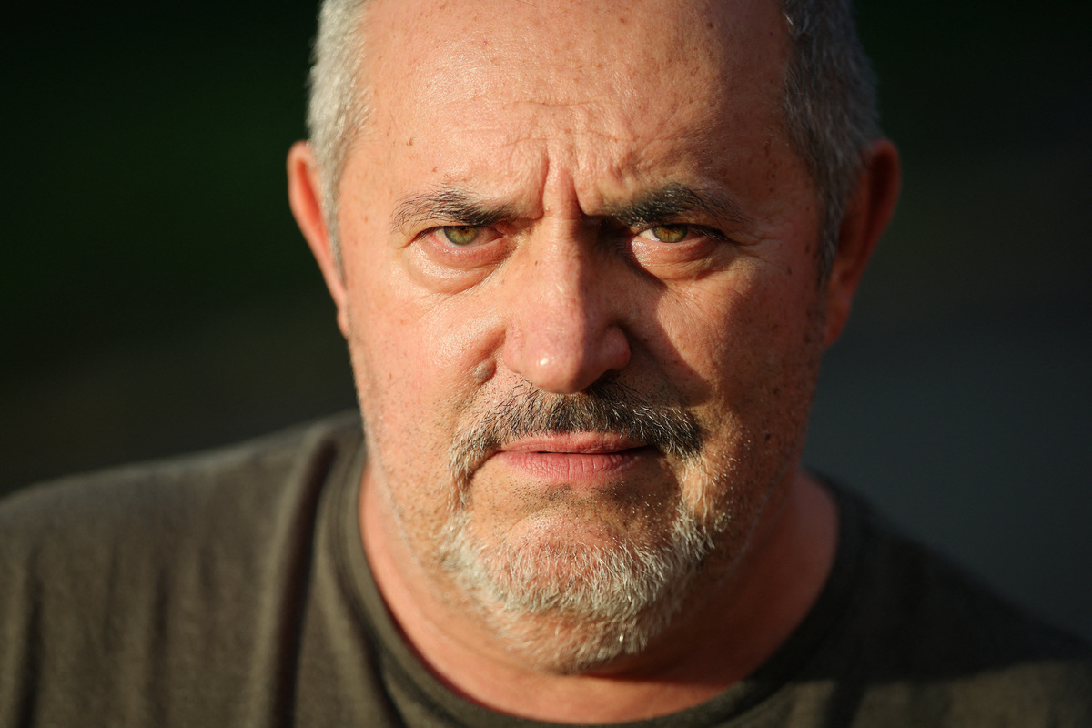 Boris Nadezhdin, an anti-war Russian politician, looks on after he has been released from police station in Dolgoprudny, Moscow region, Russia July 13, 2026.  REUTERS/Ramil Sitdikov