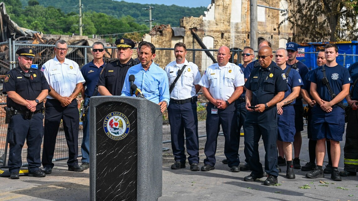 Allentown fire: 2 juveniles charged with setting massive blaze that destroyed old factory, damaged homes 