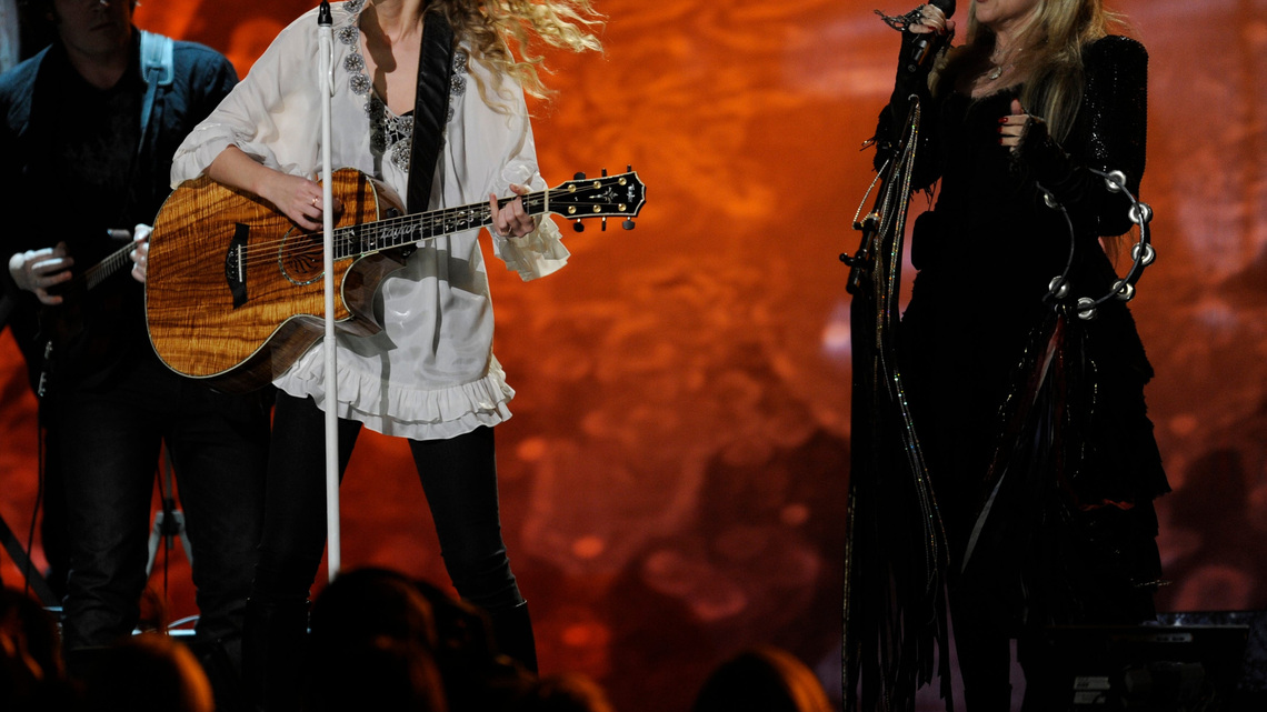 Why Stevie Nicks was a big part of Taylor Swift's wedding day 