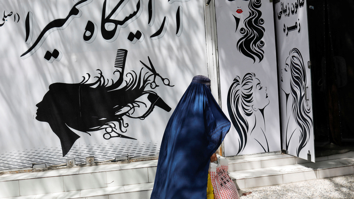 Police crack down on anti-hijab protests in western Afghanistan 