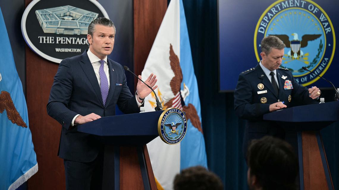 Trump says he expects US to end involvement in Iran war within 3 weeks; Hegseth says Iran still firing missiles 