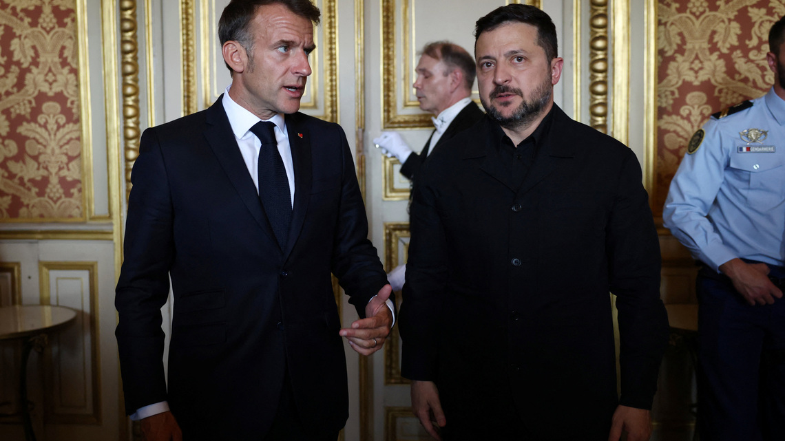 Ukraine to produce French missiles, orders war planes, Macron says