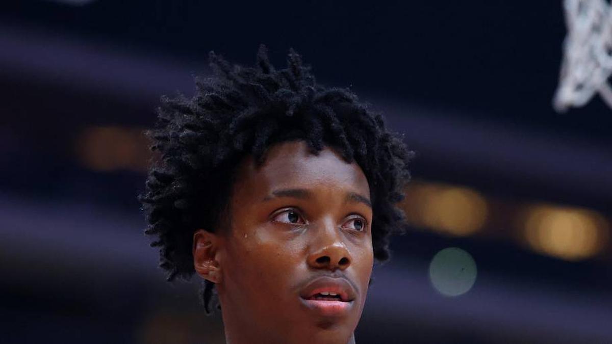  Mar 31, 2026; Glendale, AZ, USA; Christian Collins (11) during the McDonalds All American Boys Game at Desert Diamond Arena. Mandatory Credit: Mark J. Rebilas-Imagn Images | Mark J. Rebilas-Imagn Images 