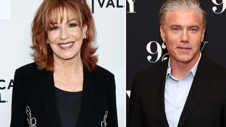 The View's Joy Behar Plants Kiss on Married Guest Anson Mount, Wife Reacts 
