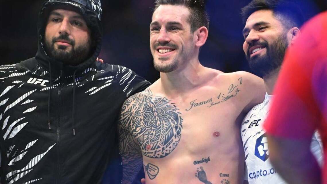 Brendan Allen uses late submission to win Fight Night main event 