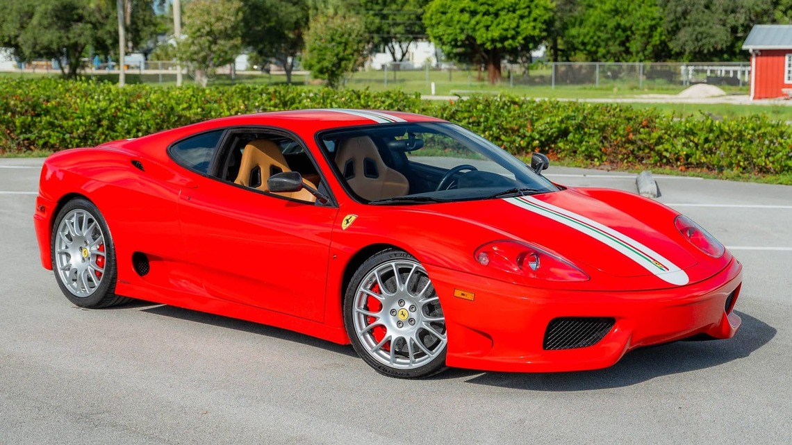 2004 Ferrari 360 Challenge Stradale for Sale With 22,000 Miles 