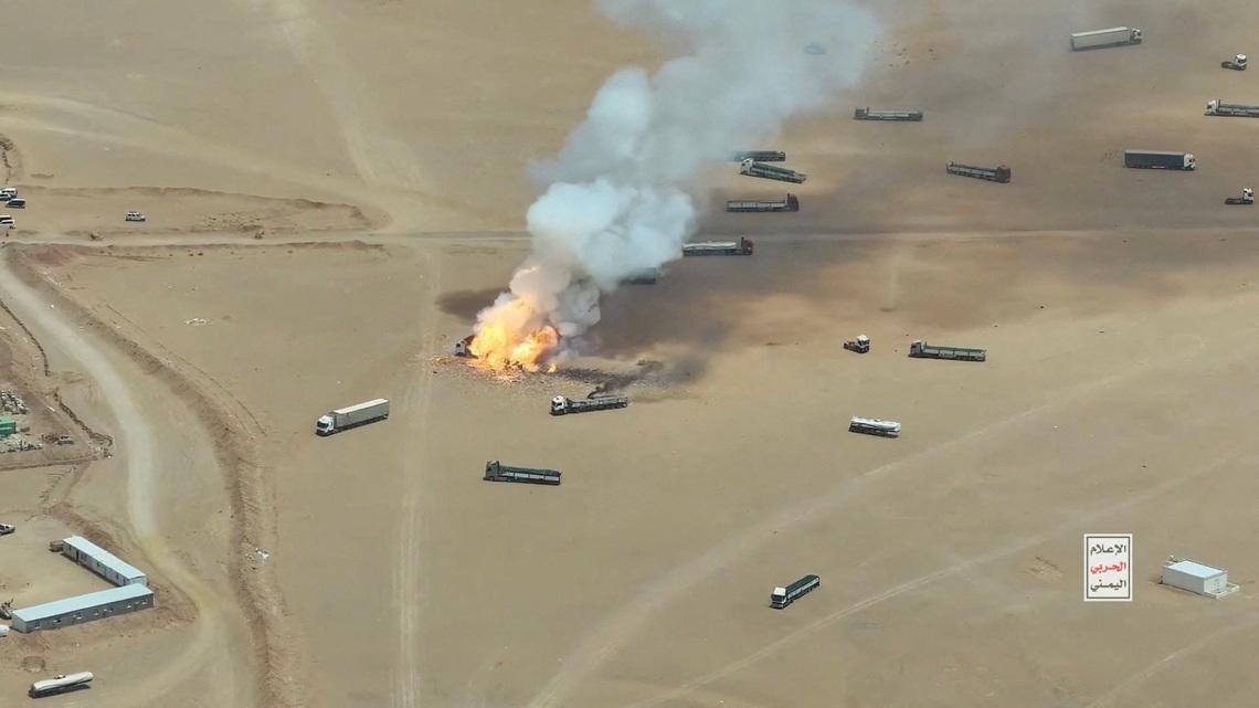 Houthi attacks disrupt Saudi energy facilities, wound 73, authorities say 