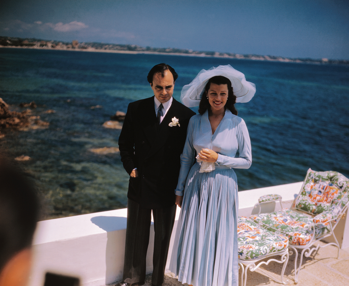 The wedding reception of Prince Aly Khan and Rita HayworthGetty