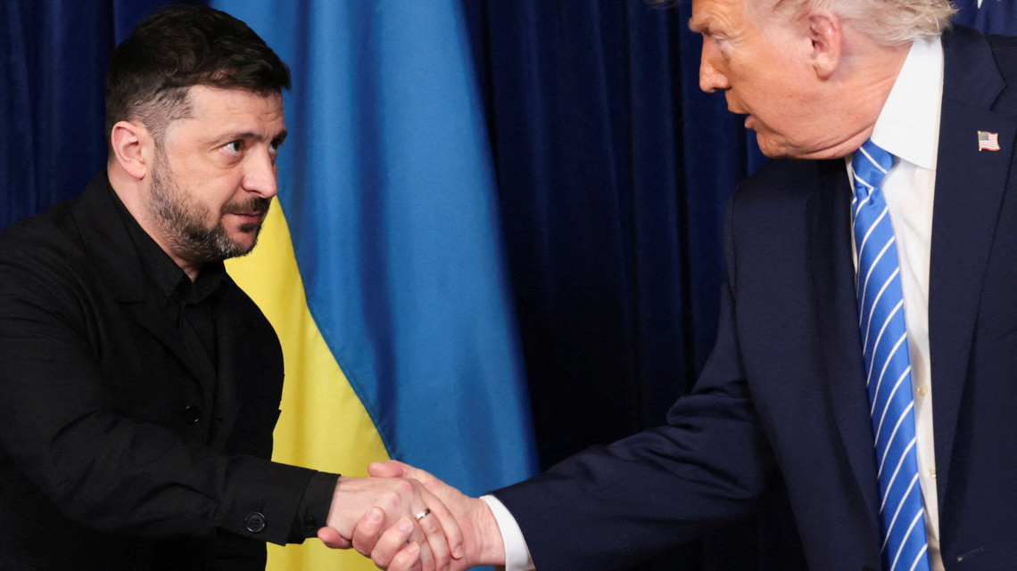 Trump, Zelenskiy discussed Patriot deal before funeral of Ukraine ally 