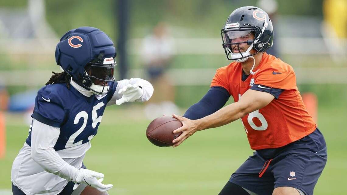 Bears RB Kyle Monangai 'week-to-week' with knee injury