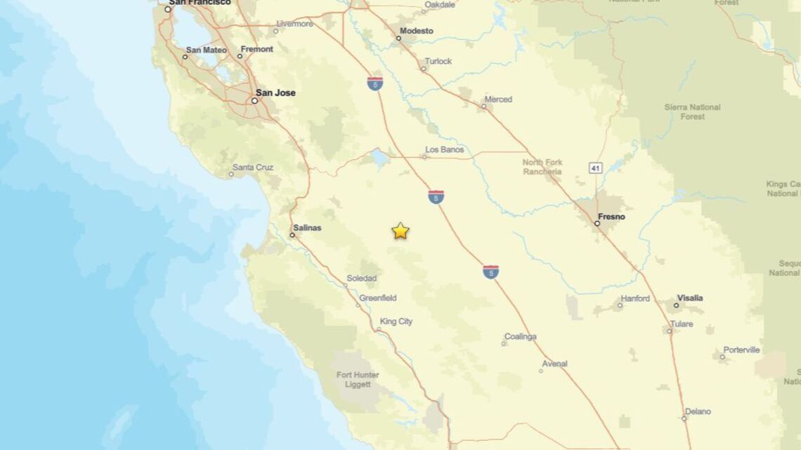 Aug. 27: Earthquake measuring 2.0 shakes region close to Pinnacles, CA 