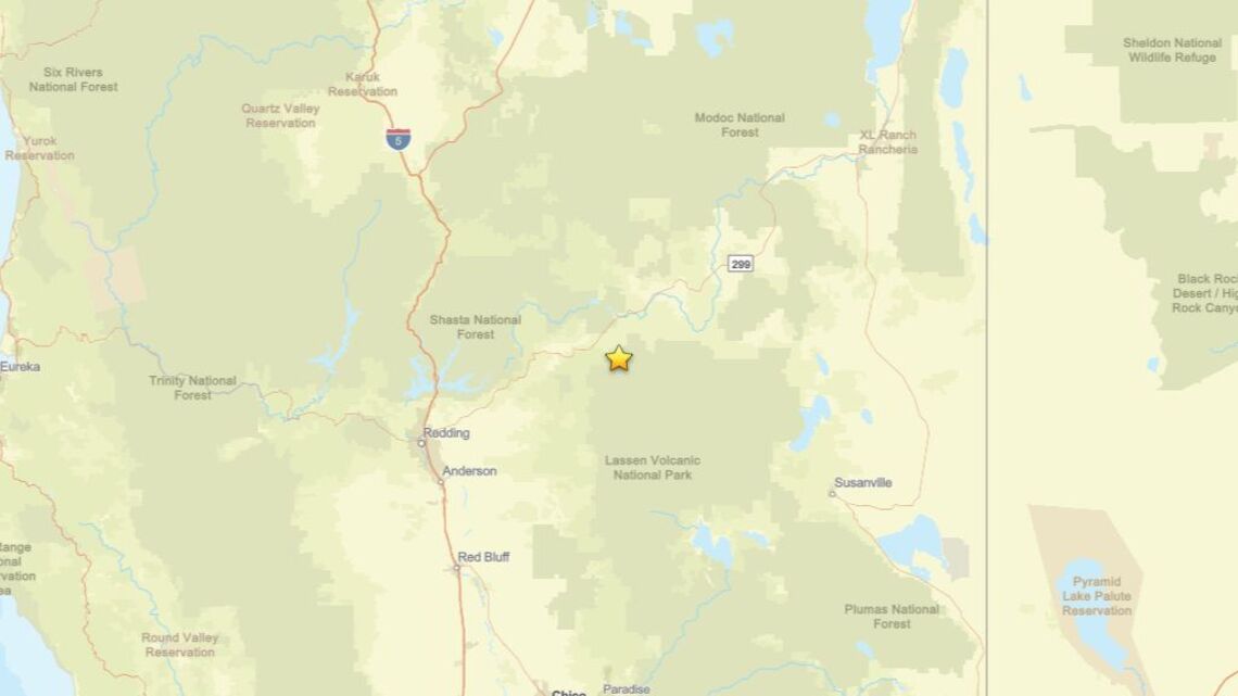 Earthquake of magnitude 2.6 recorded near Burney, CA on July 17 