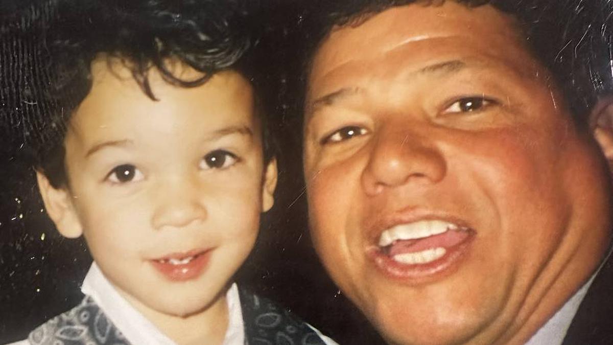  Uncle OJ & my son | Photo Courtesy of Gonzalez Family 