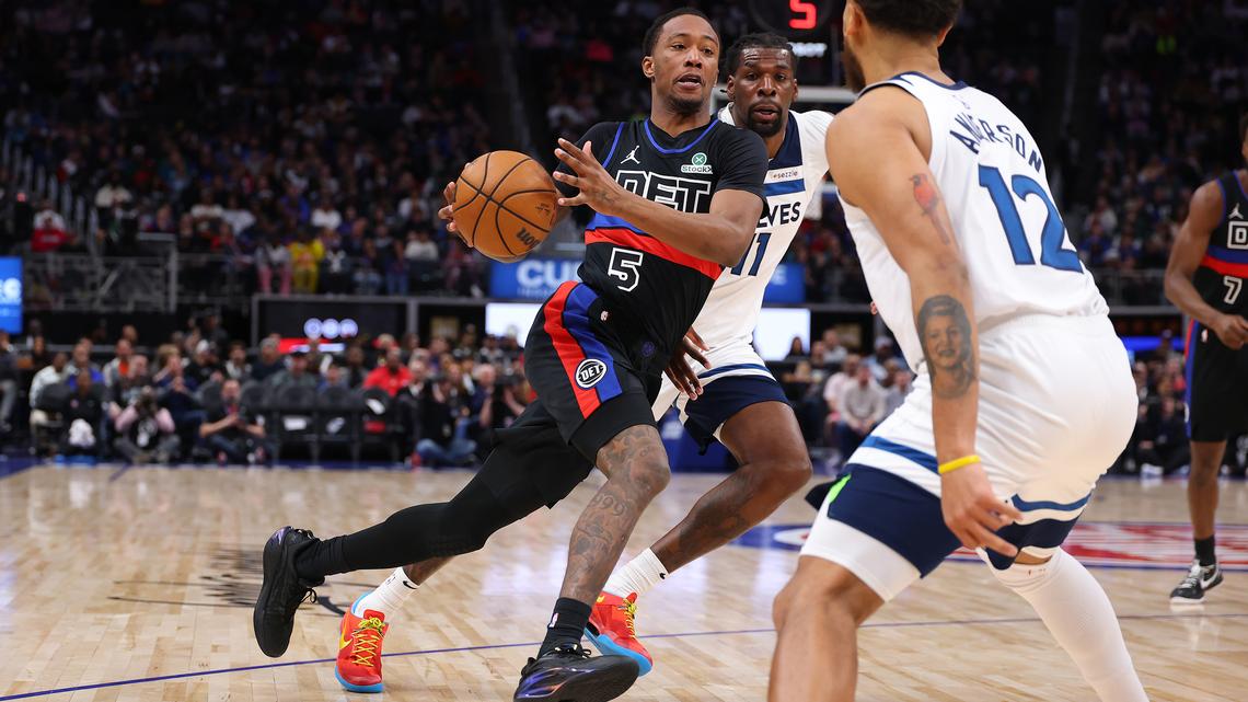 Fourth-quarter rally leads Pistons to victory over Timberwolves 