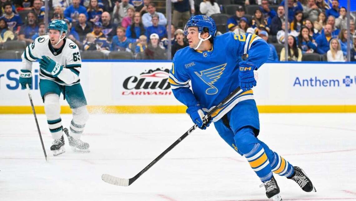 Struggling Blues eager to ignite offense vs. Blue Jackets    