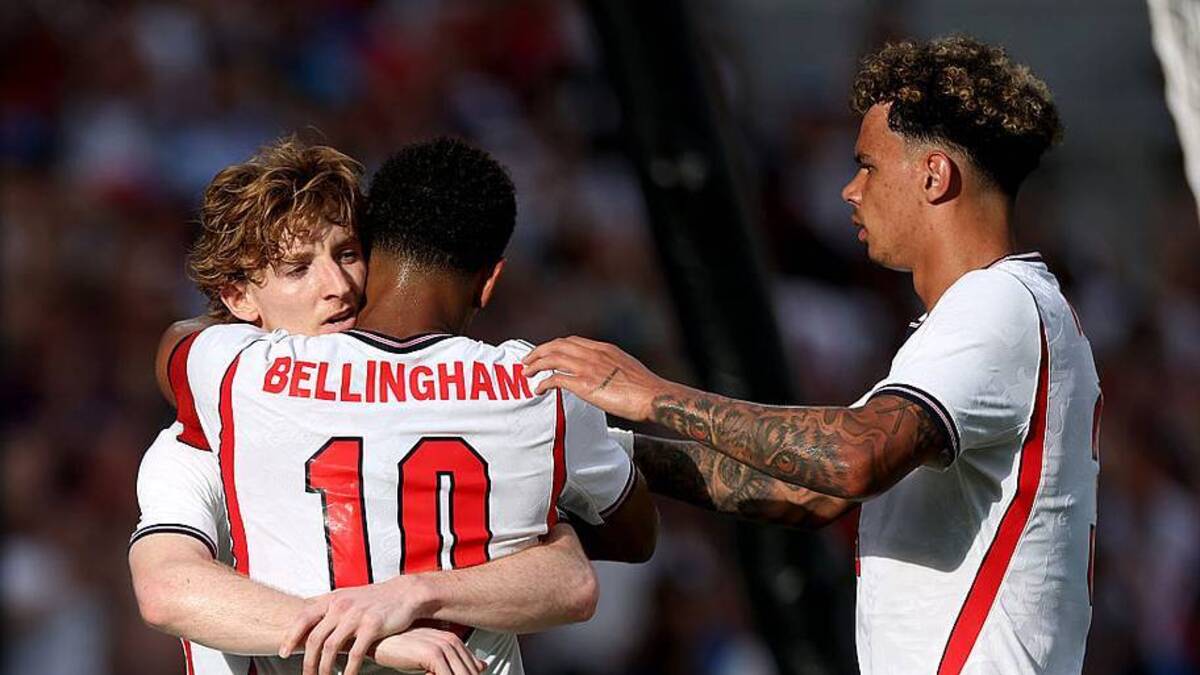  Bellingham made his mark in the No.10 role. | Eddie Keogh - The FA/The FA via Getty Images 