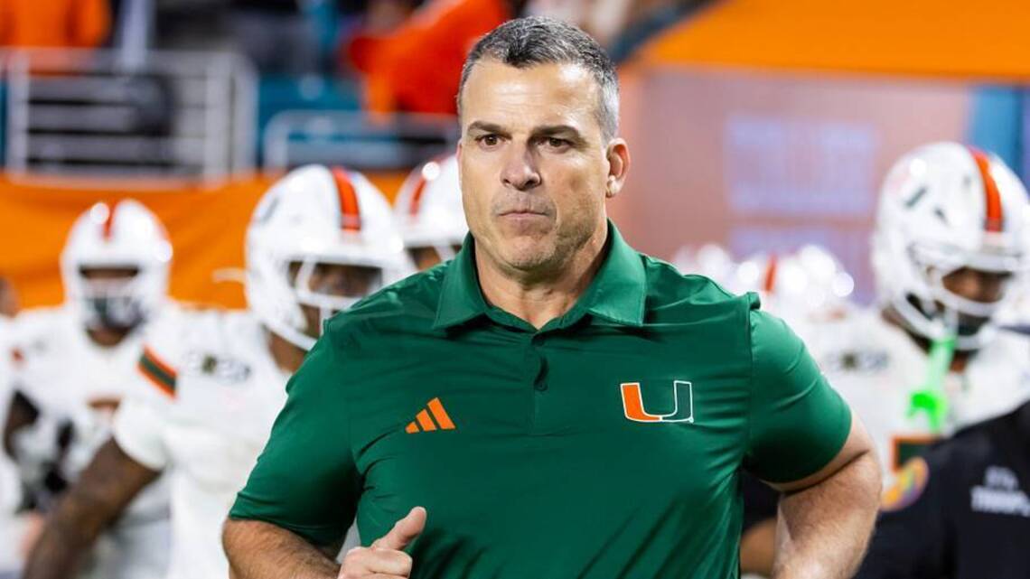Mario Cristobal Prepares No. 7 Miami for 'NFL Influence' on the West Coast