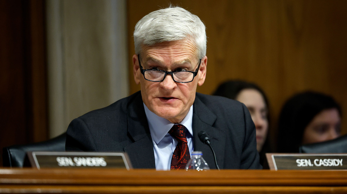 Sen. Bill Cassidy, R-La., at the Dirksen Senate Office Building on Jan. 30, 2025, in Washington, D.C. (Kevin Dietsch/Getty Images/TNS)