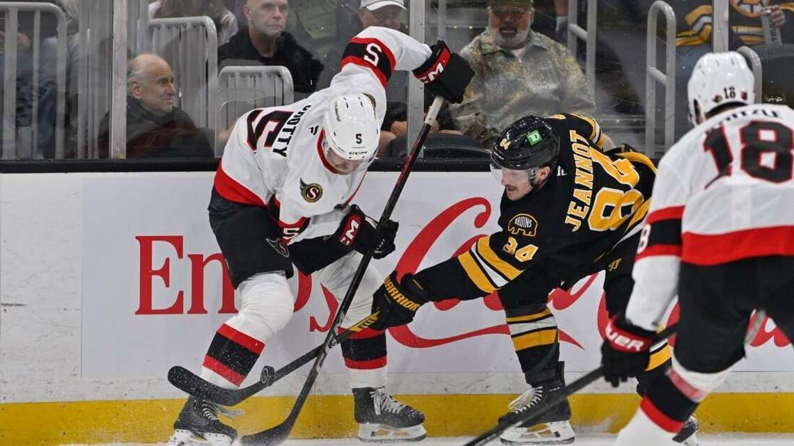 Tim Stutzle flurry powers Senators past Bruins