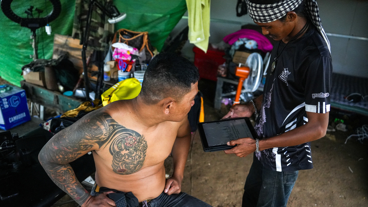 In Cambodia's 'Waiting Village', tattooist mourns trade lost to war ...