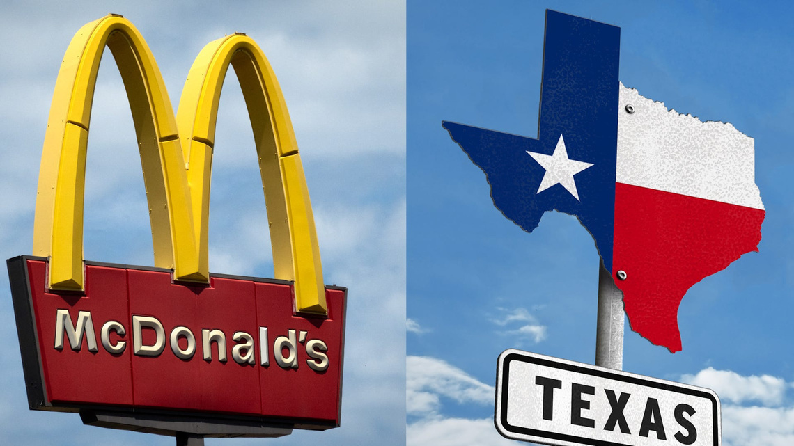 I'm lovin' it! Texas is home to America's best McDonald's 
