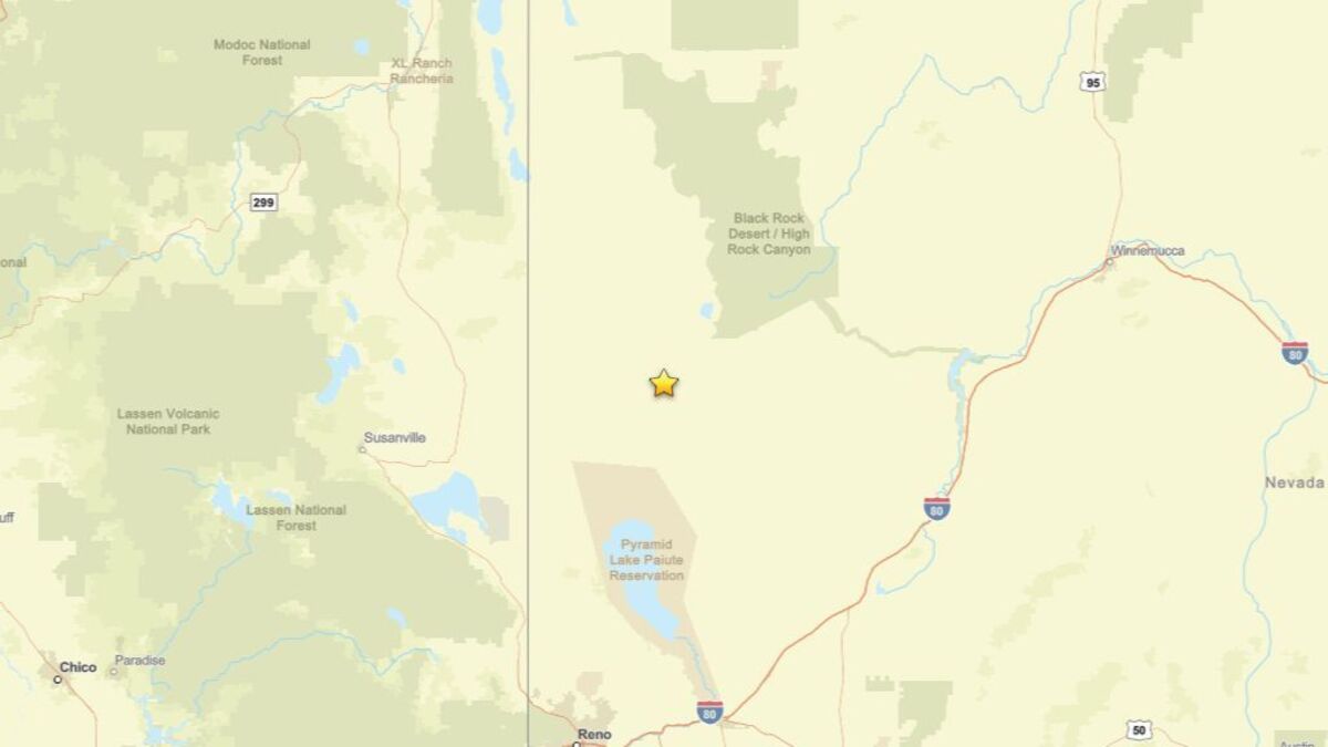 Update: 2.2 magnitude earthquake shakes close to Burning Man Earth, NV ...
