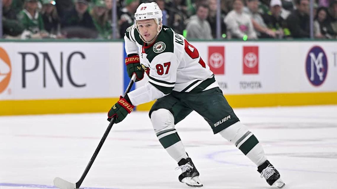  Kirill Kaprizov leads the Wild in points during the 2026 Stanley Cup Playoffs. | Jerome Miron-Imagn Images 